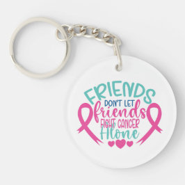 Llavero Los amigos no permiten que los amigos luchen solos