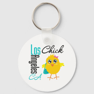 Llavero Los Ángeles CA Chick-2