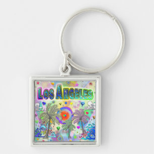 Llavero Los Angeles Deep Dream Keychain