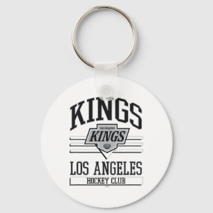 Llavero Los Angeles Kings Hockey Club Blanco Licencia Ofic