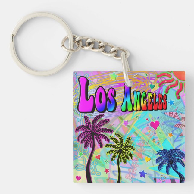 Llavero Los Angeles Vivid Romance Keychain (Frente)