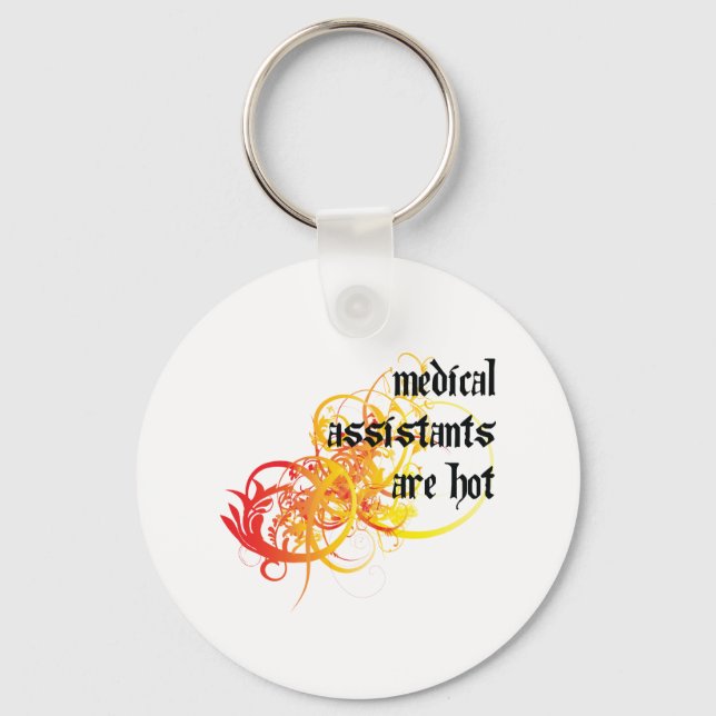 Llavero Los Asistentes Médicos Están Calientes (Anverso)