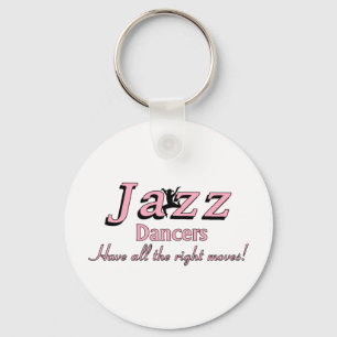 Llavero Los bailarines de jazz tienen todos los movimiento