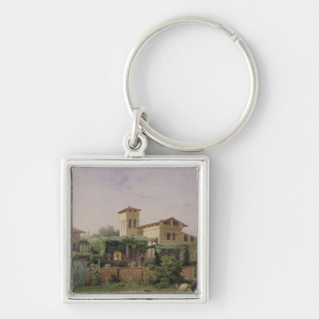Llavero Los baños romanos, 1848 (Frente)