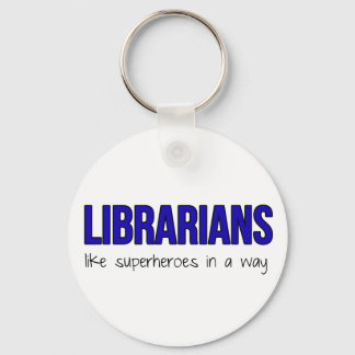Llavero Los bibliotecarios son superhéroes