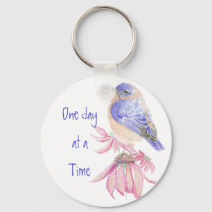 Llavero Los Bluebirds, de motivación, un día a la vez