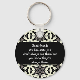 Llavero Los buenos amigos son como las estrellas Personali
