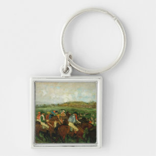 Llavero Los caballeros de Edgar Degas el   compiten con,
