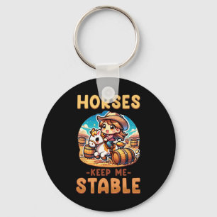 Llavero Los Caballos Me Mantienen Estable I Hincha Pony Ec