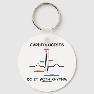 Llavero Los cardiólogos lo hacen con ritmo (ECG/EKG)