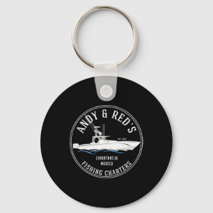 Llavero Los Carteles de Pesca de Andy Red Vintage