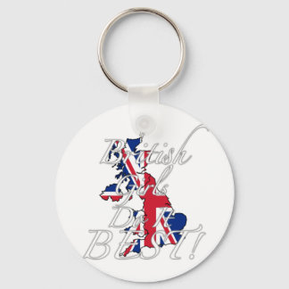 Llavero ¡Los Chicas británicos lo hacen mejor!