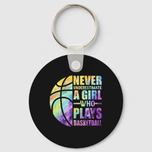 Llavero Los Chicas De Hoops Nunca Subestiman A Un Chica Qu