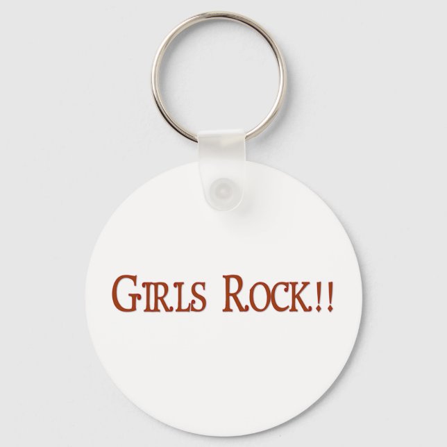 Llavero ¡Los chicas rocían! (Anverso)