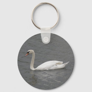 Llavero Los cisnes en la cadena fluvial