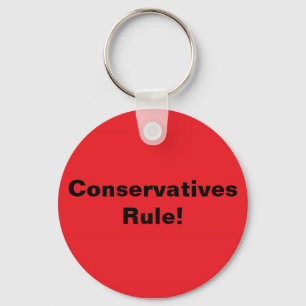 Llavero ¡Los conservadores gobiernan! AnilloClave
