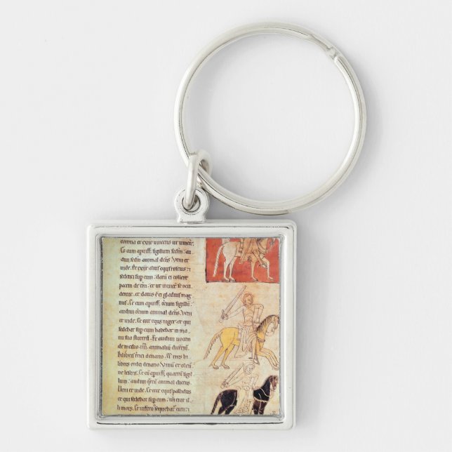 Llavero Los cuatro jinetes de la apocalipsis (Frente)