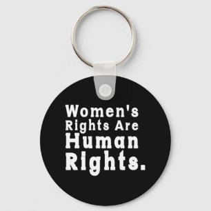 Llavero Los derechos de la mujer son derechos humanos Roe