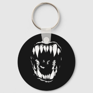 Llavero Los dientes de vampiro abangs Horror gótico Grunge