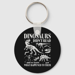 Llavero Los dinosaurios no leyeron, mira lo que le pasó al