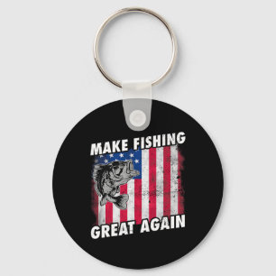 Llavero Los divertidos regalos de Trump sobre pesca