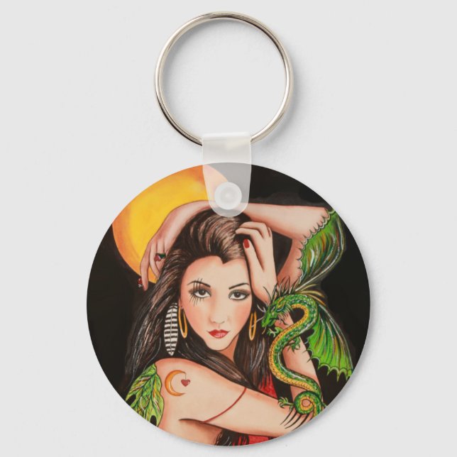 Llavero Los dragones como amigos (Anverso)