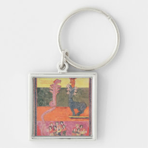 Llavero Los dragones, de Girona Beatus