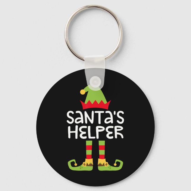 Llavero Los elfos de los Navidades de Santa Claus (Anverso)