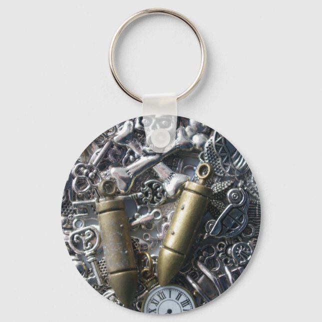 Llavero Los encantos del Steampunk (Anverso)