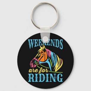 Llavero Los Fines De Semana Son Para Montar Caballos Ecues