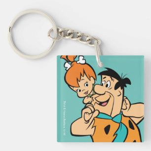 Llavero Los Flintstones el   Fred y Flintstone de los
