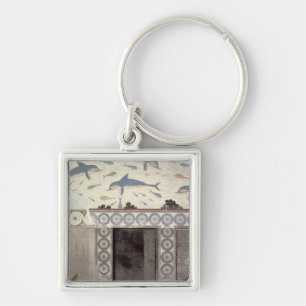 Llavero Los frescos del delfín en el cuarto de baño de l