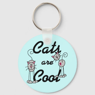 Llavero Los gatos son camisetas y regalos frescos