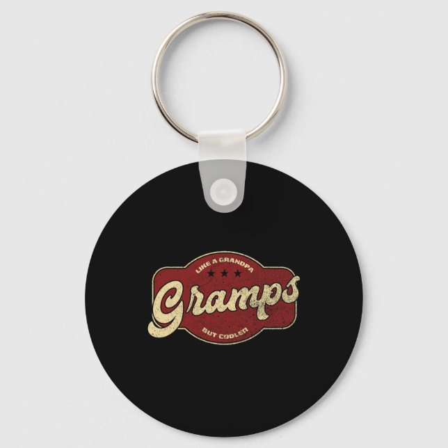 Llavero Los Gramps Como Un Abuelo Pero Más Fresco (Anverso)