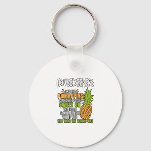 Llavero Los Hogares Son Como Las Piñas De Piña.