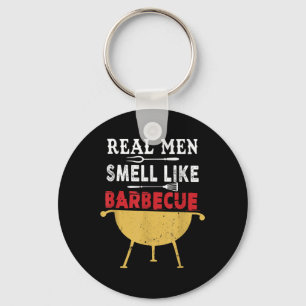 Llavero Los Hombres De Verdad Huelen Como La Barbacoa Funn