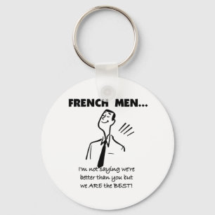 Llavero Los hombres franceses son los mejores