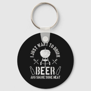 Llavero Los Hombres Que Solo Quiero Beber Cerveza Y Fumar