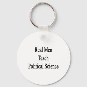 Llavero Los hombres reales enseñan ciencias políticas