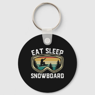 Llavero Los hombres se toman el sueño Snowboard Gracioso R