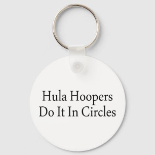 Llavero Los Hoopers de Hula lo hacen en círculos