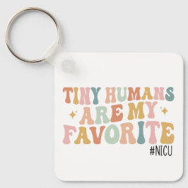 Llavero Los humanos pequeños son mi enfermera favorita, de
