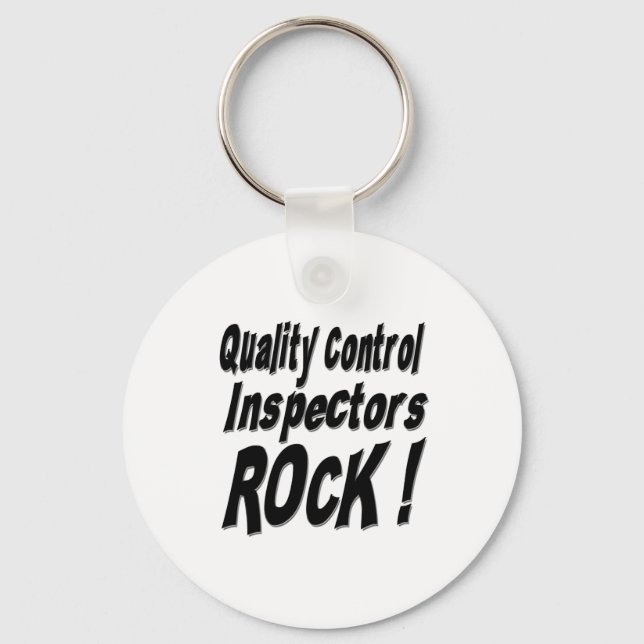 Llavero ¡Los inspectores de control de calidad rompen! Lla (Anverso)