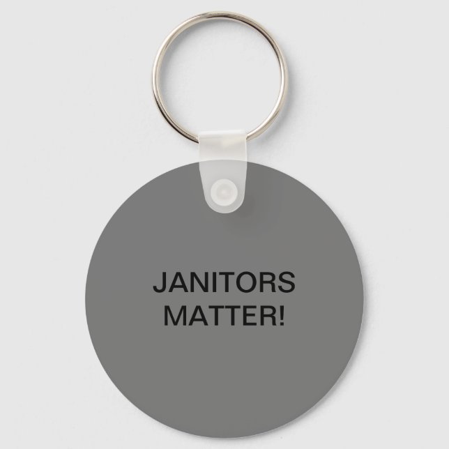 LLAVERO ¡LOS JANITORES IMPORTAN! (Anverso)