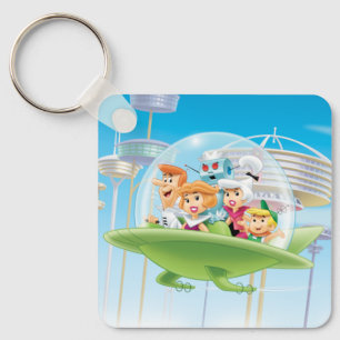 Llavero Los Jetsons   Automóvil Familiar Volador