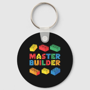 Llavero Los ladrillos de la camiseta del Master Builder bl
