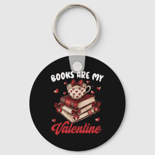 Llavero Los Libros Son Mi Cita Graciosa De San Valentín Pa