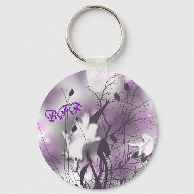 Llavero los mejores amigos de fairys (Anverso)