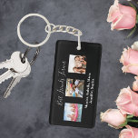 Llavero Los mejores amigos para siempre BFF nombres de fot<br><div class="desc">Un regalo para tu(s) mejor(s) amigo(s) por cumpleaños,  Navidades o un evento especial. Texto en blanco: Best Friends Forever,  escrito con un guión de moda a mano. Personalice y utilice sus propias fotos y nombres.</div>