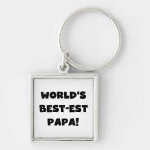 Llavero Los mejores camisetas y regalos de papá del mundo